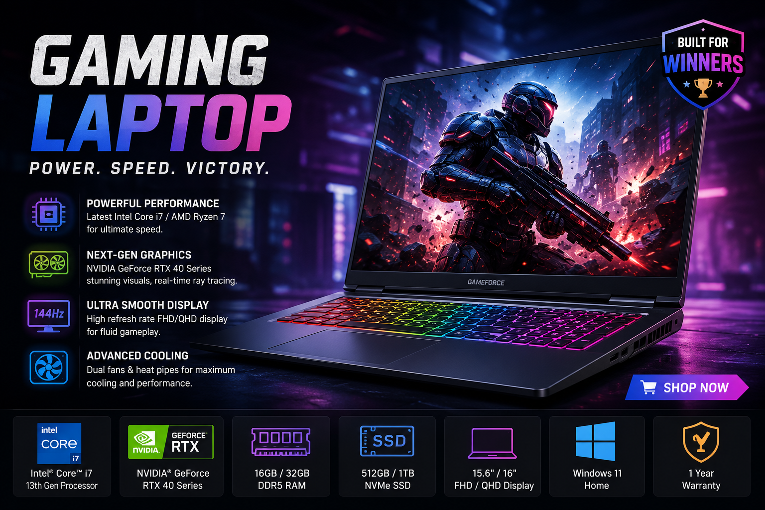 Gaming Laptops